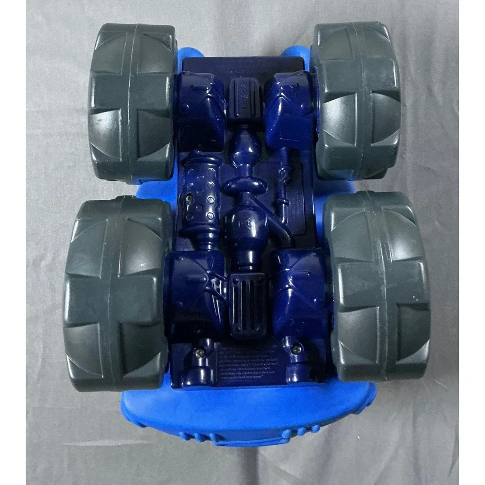 Playskool Wheel Pals Police Car Monster Truck Blue Soft Squeezable Toddler Toy